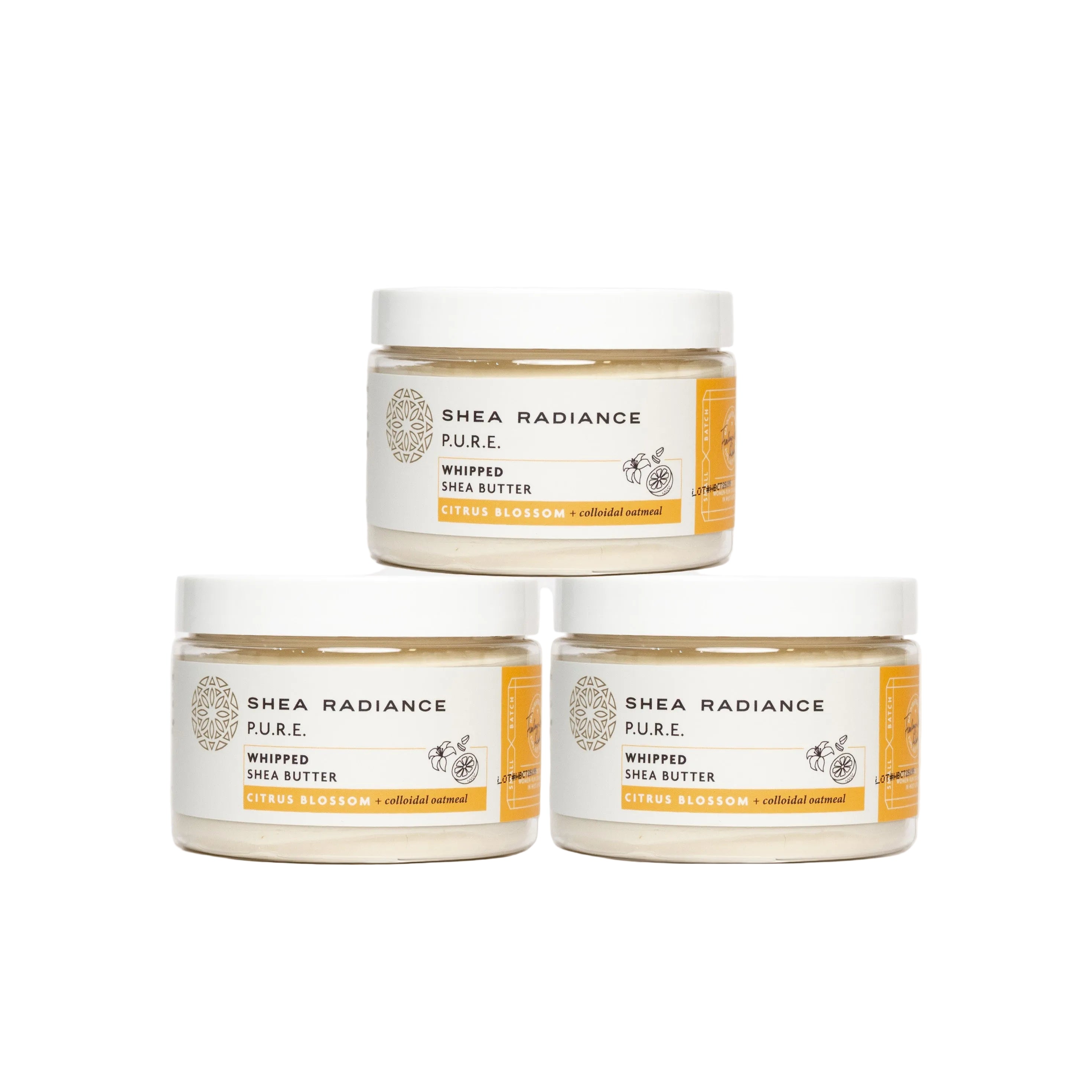 Whipped Shea Body Butter with Colloidal Oatmeal for Dry and Sensitive Skin
