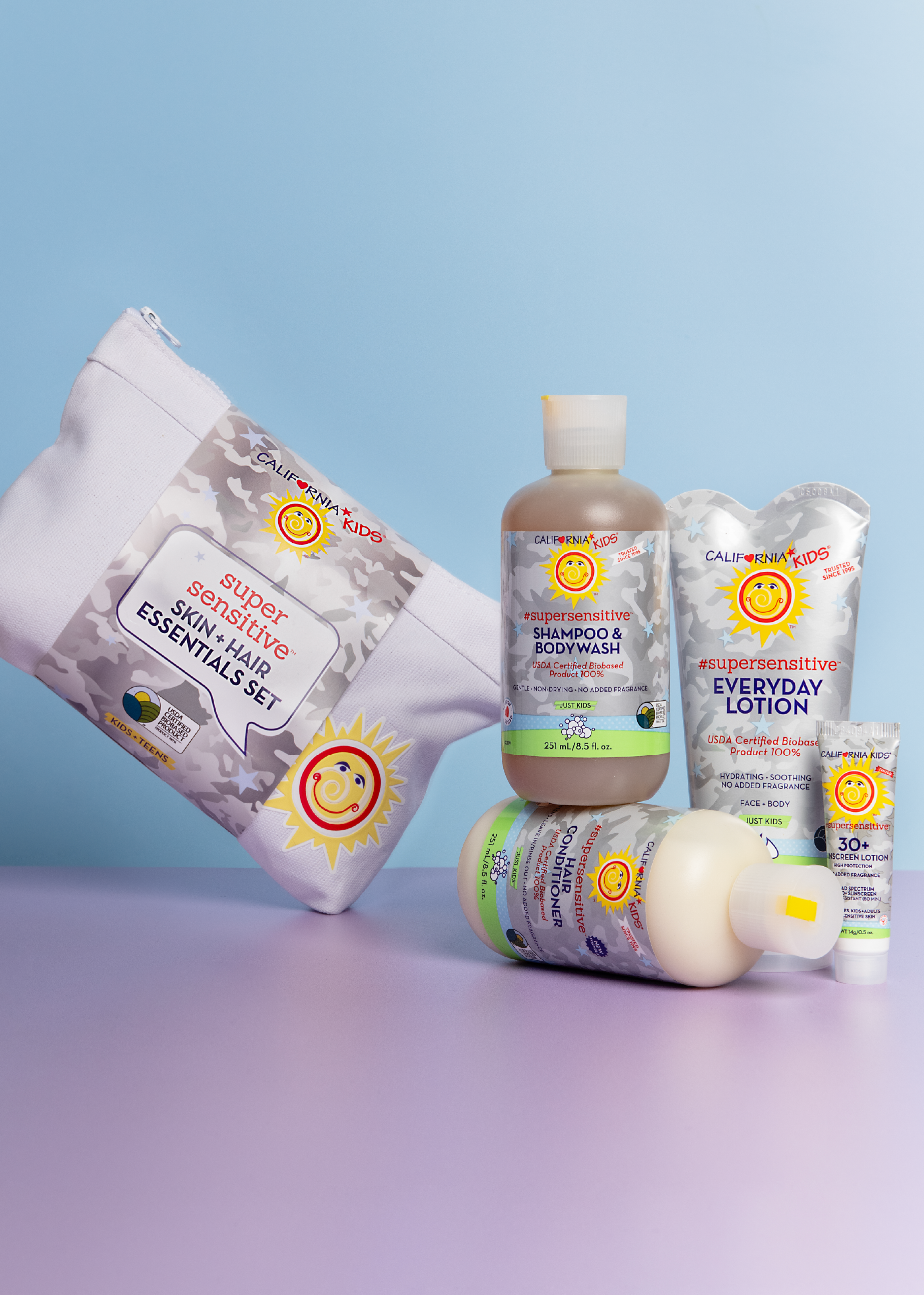 California Kids® #supersensitive™ Essentials Set